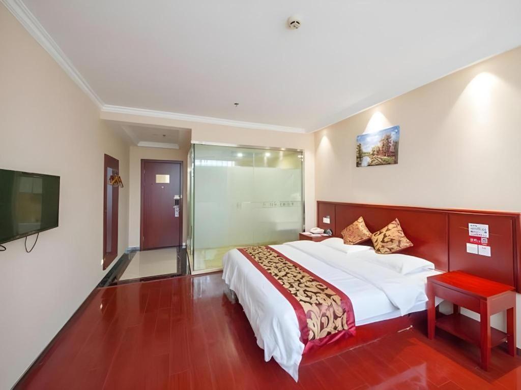 Greentree Inn Jiangsu Nantong Qidong Bus Station Express Hotel Hexingzhen Ngoại thất bức ảnh