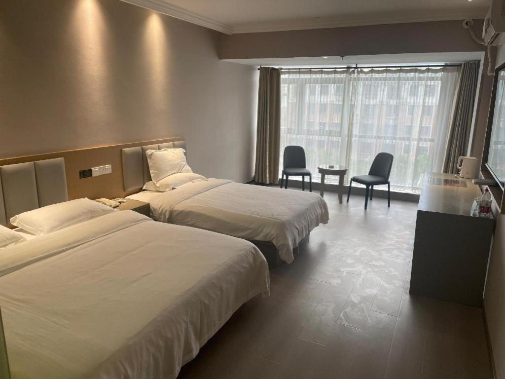 Greentree Inn Jiangsu Nantong Qidong Bus Station Express Hotel Hexingzhen Ngoại thất bức ảnh