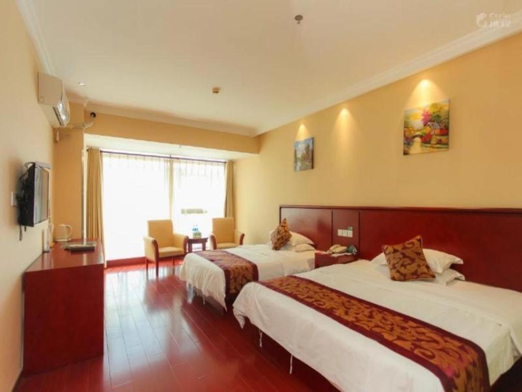 Greentree Inn Jiangsu Nantong Qidong Bus Station Express Hotel Hexingzhen Ngoại thất bức ảnh