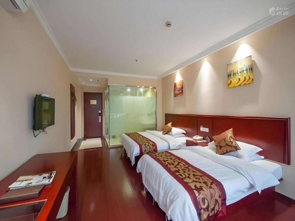 Greentree Inn Jiangsu Nantong Qidong Bus Station Express Hotel Hexingzhen Ngoại thất bức ảnh