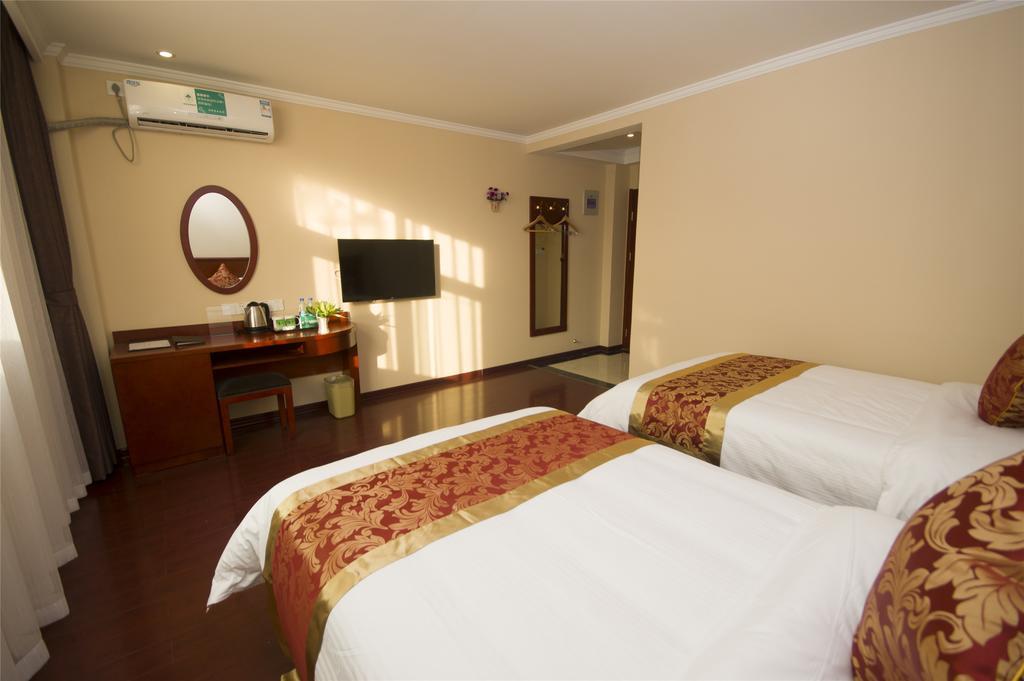 Greentree Inn Jiangsu Nantong Qidong Bus Station Express Hotel Hexingzhen Ngoại thất bức ảnh